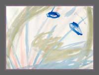Hiding From Daddy, a neoexpressionist painting by Pagani