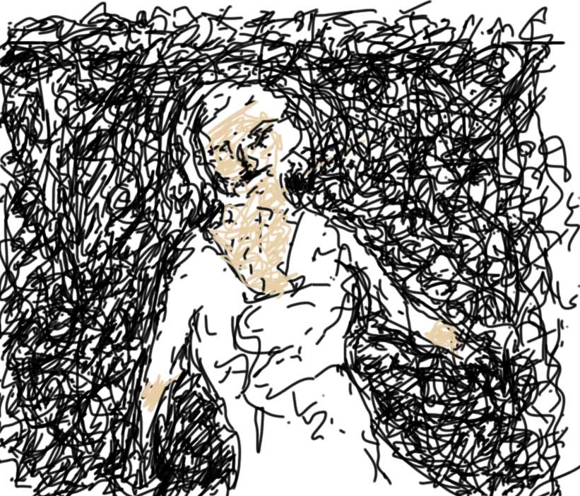 Weird Creepy Abstract