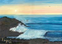 Boiler Bay Impressionist oil painting: The Impressionist and Abstract Impressionist Gallery