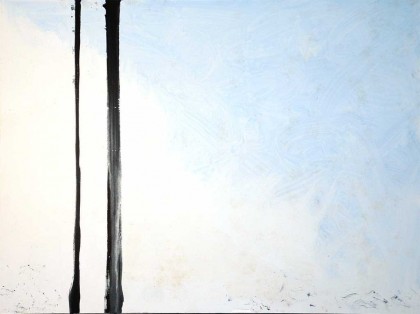 Requiem For Fallen Angel abstract acrylic painting