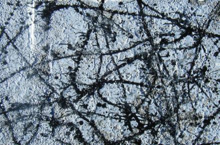 Abstract Expressionist B&W 4 PAINTING
