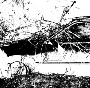 Black and white abstract expressionist 20 photo-based art