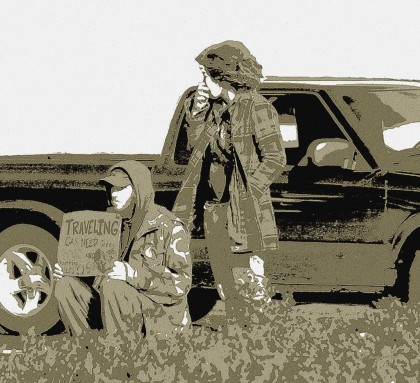 American Dream an abstract impressionist pop art photography piece