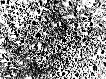 Rock It, Man photography-based abstract art work on canvas